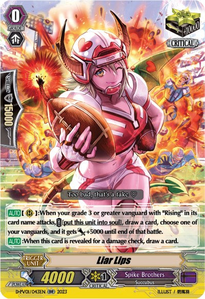 Liar Lips (D-PV01/043EN) [D-PV01: History Collection] 