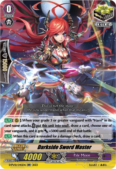 Darkside Sword Master (D-PV01/045EN) [D-PV01: History Collection] 