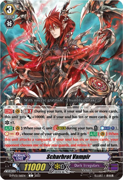 Scharhrot Vampir (D-PV01/116EN) [D-PV01: History Collection] 