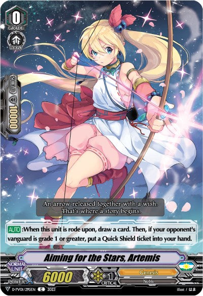 Aiming for the Stars, Artemis (D-PV01/295EN) [D-PV01: History Collection] 