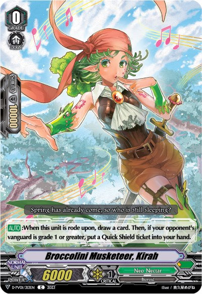 Broccolini Musketeer, Kirah (D-PV01/313EN) [D-PV01: History Collection] 