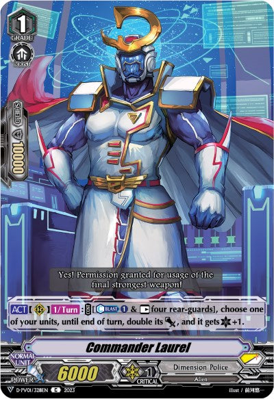 Commander Laurel (D-PV01/328EN) [D-PV01: History Collection] 