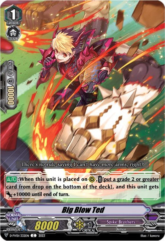 Big Blow Ted (D-PV01/332EN) [D-PV01: History Collection] 