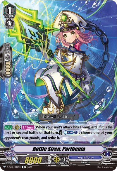 Battle Siren, Parthenia (D-PV01/335EN) [D-PV01: History Collection] 