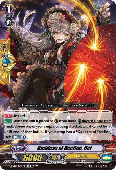 Goddess of Decline, Hel (D-PV01/154EN) [D-PV01: History Collection] 