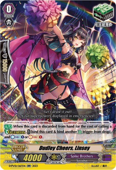 Dudley Cheers, Linsey (D-PV01/067EN) [D-PV01: History Collection] 