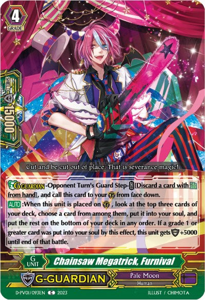 Chainsaw Megatrick, Furnival (D-PV01/093EN) [D-PV01: History Collection] 