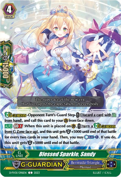 Blessed Sparkle, Sandy (D-PV01/096EN) [D-PV01: History Collection] 
