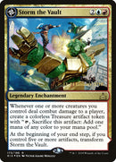 Storm the Vault // Vault of Catlacan [Rivals of Ixalan Prerelease Promos] 