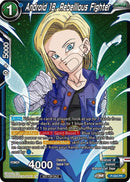 Android 18, Rebellious Fighter (Zenkai Series Tournament Pack Vol.5) (P-524) [Tournament Promotion Cards] 