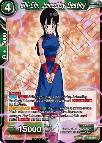 Chi-Chi, Joined by Destiny (Zenkai Series Tournament Pack Vol.5) (P-526) [Tournament Promotion Cards] 