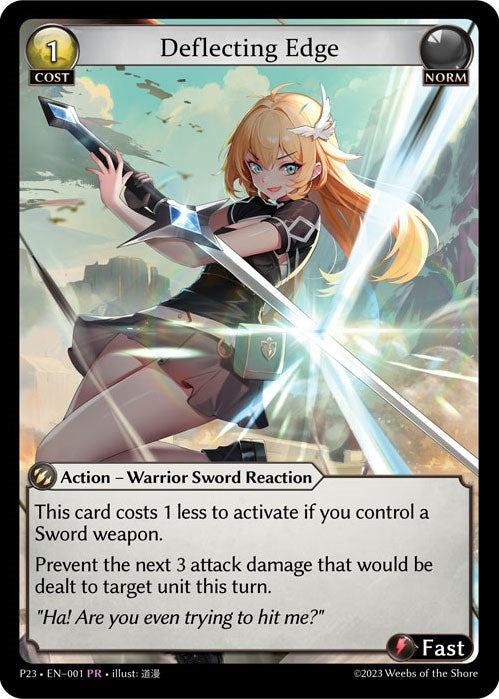 Deflecting Edge (080) [Promotional Cards] 