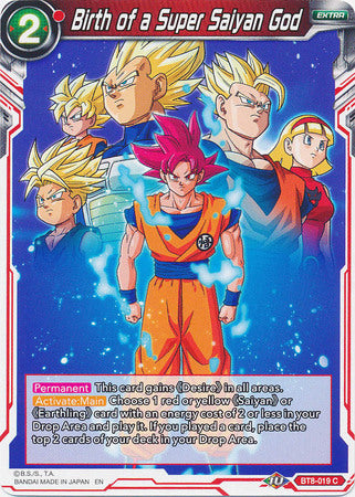 Birth of a Super Saiyan God (BT8-019) [Malicious Machinations] 
