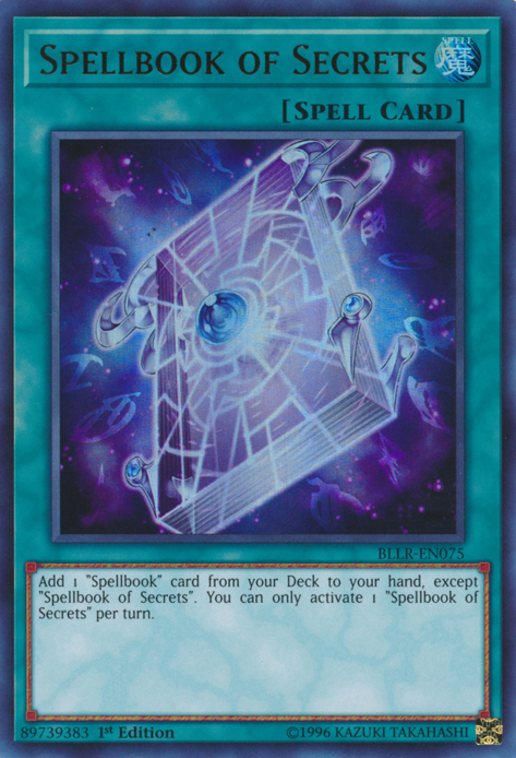 Spellbook of Secrets [BLLR-EN075] Ultra Rare 