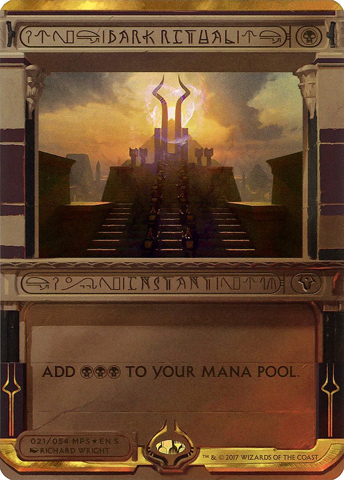 Dark Ritual (Summon) [Amonkhet Invocations] 