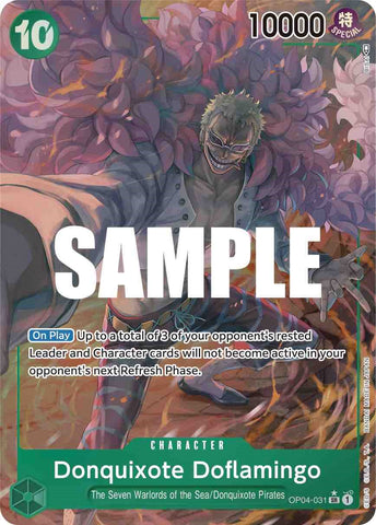 Donquixote Doflamingo (Alternate Art) [Kingdoms of Intrigue] 