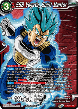 SSB Vegeta, Spirit Mentor (Winner Stamped) (P-314) [Tournament Promotion Cards]