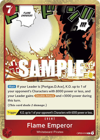 Flame Emperor (Judge Pack Vol. 2) [One Piece Promotion Cards] 