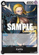 Kalifa (Judge Pack Vol. 2) [One Piece Promotion Cards] 