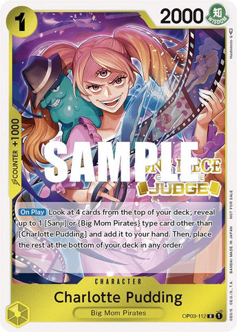 Charlotte Pudding (Judge Pack Vol. 2) [One Piece Promotion Cards] 