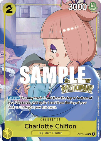 Charlotte Chiffon (Offline Regional 2023) [Participant] [One Piece Promotion Cards] 