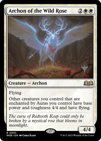 Archon of the Wild Rose (Promo Pack) [Wilds of Eldraine Promos] 