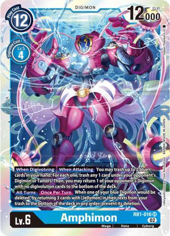 Amphimon [RB1-016] [Resurgence Booster] 
