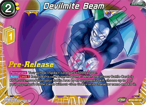 Devilmite Beam (BT22-087) [Critical Blow Prerelease Promos] 