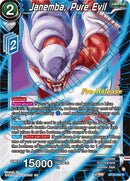 Janemba, Pure Evil (BT22-034) [Critical Blow Prerelease Promos] 