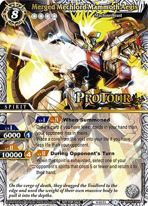 Merged Mechlord Mammoth Aegis (X Rare Special Pack Vol. 2) (BSS02-044) [Battle Spirits Saga Promo Cards] 