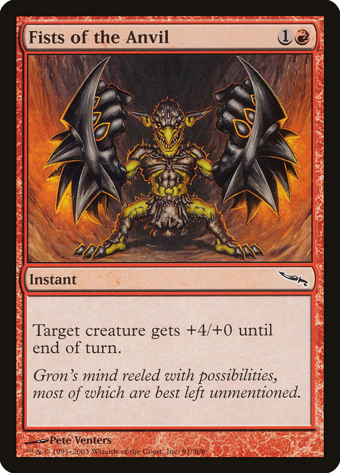 Fists of the Anvil [Mirrodin] 