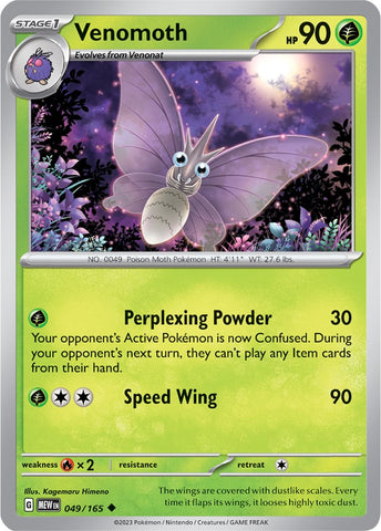 Venomoth (049/165) [Scarlet &amp; Violet: 151] 