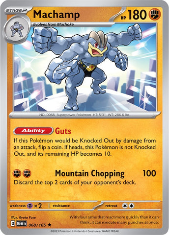 Machamp (068/165) [Scarlet &amp; Violet: 151] 
