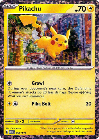 Pikachu (006/015) [McDonald's Promos: 2023 Collection] 
