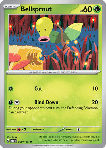 Bellsprout (069/165) [Scarlet &amp; Violet: 151] 