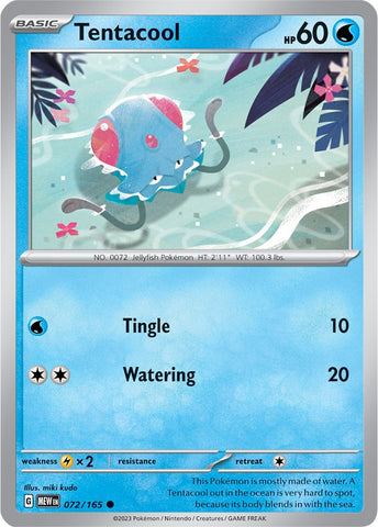 Tentacool (072/165) [Scarlet &amp; Violet: 151] 