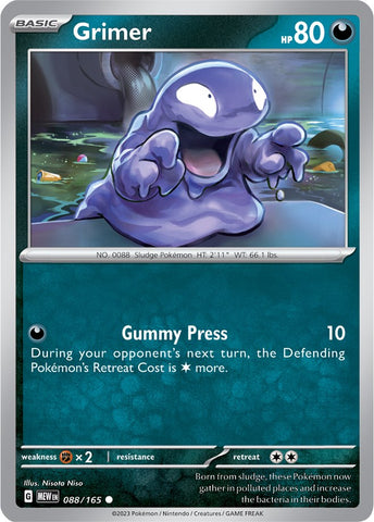 Grimer (088/165) [Scarlet &amp; Violet: 151] 