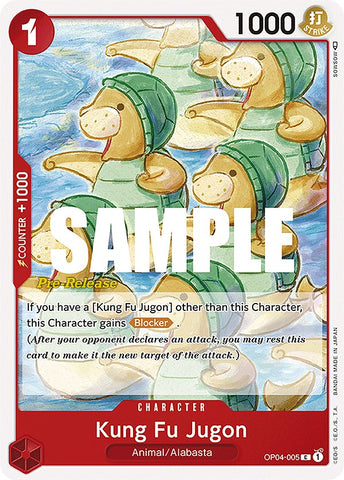 Kung Fu Jugon [Kingdoms of Intrigue Pre-Release Cards] 