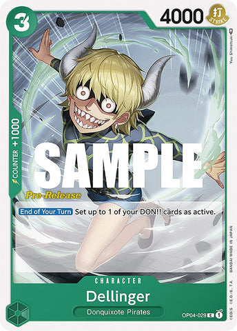 Dellinger [Kingdoms of Intrigue Pre-Release Cards] 