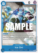 Ice Oni [Kingdoms of Intrigue Pre-Release Cards] 