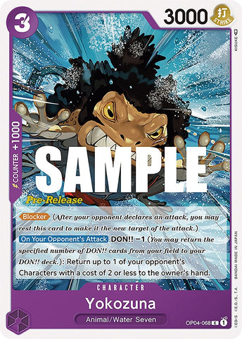 Yokozuna [Kingdoms of Intrigue Pre-Release Cards] 