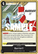 Barrier!! [Kingdoms of Intrigue Pre-Release Cards] 