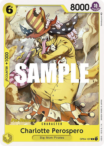 Charlotte Perospero [Kingdoms of Intrigue Pre-Release Cards] 