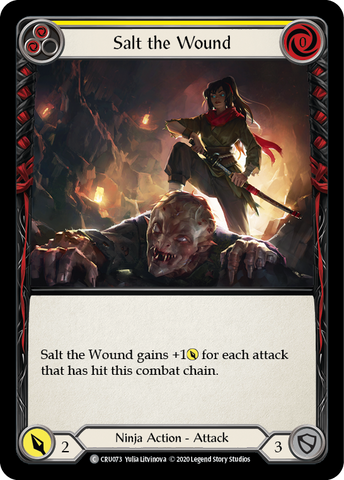 Salt the Wound [CRU073] (Crucible of War) 1st Edition Normal 