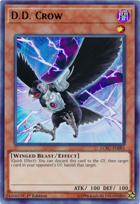DD Crow [LCKC-EN081] Ultra Rare 