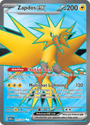 Zapdos ex (192/165) [Scarlet &amp; Violet: 151] 