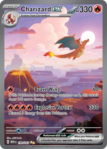 Charizard ex (199/165) [Scarlet &amp; Violet: 151] 
