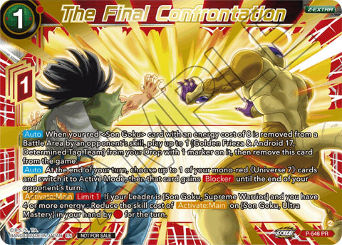 The Final Confrontation (Championship Z Extra Card Pack 2023) (P-546) [Tournament Promotion Cards] 