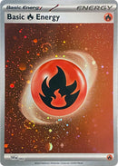 Basic Fire Energy (002) (Cosmos Holo) [Scarlet &amp; Violet: Base Set] 