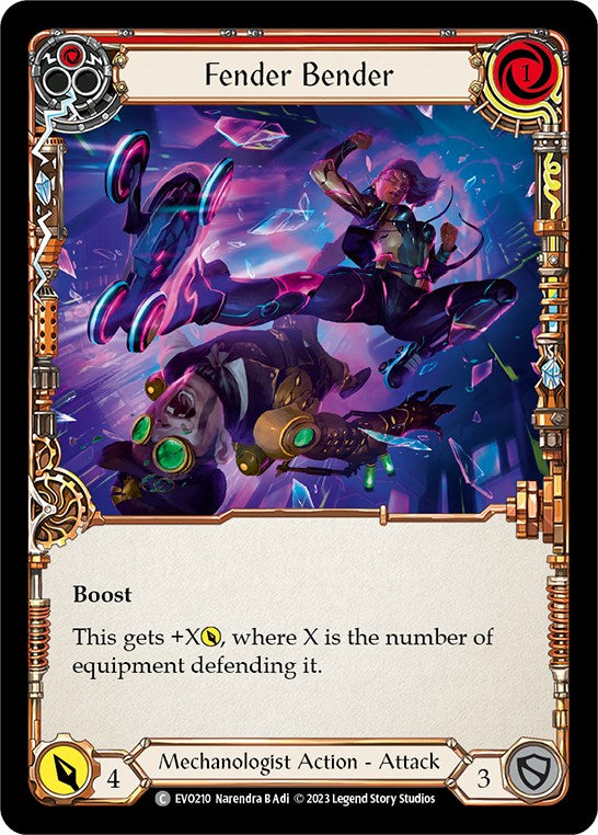 Fender Bender (Red) [EVO210] (Bright Lights) 